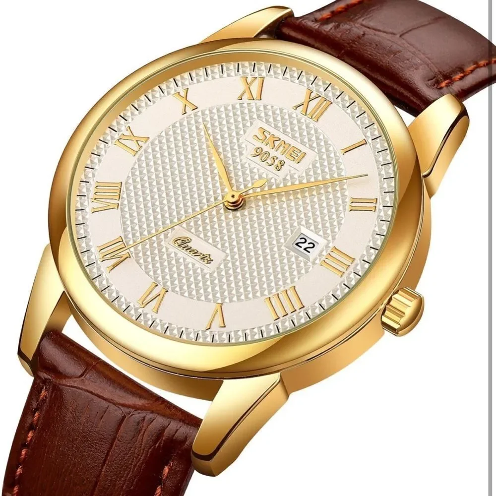 Men’s Quartz Leather banded Watch